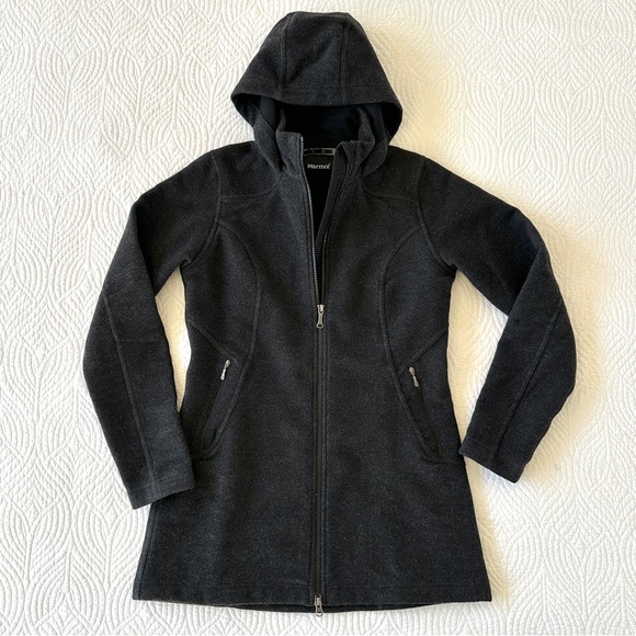 Marmot Jackets & Blazers - Marmot Milan Wool-blend Jacket, Small, Charcoal